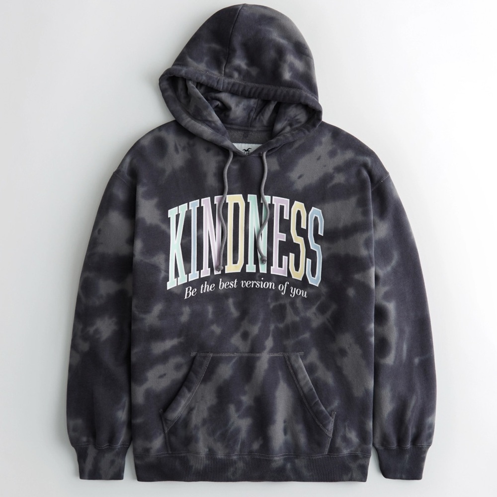 Hollister Kindness Graphic Hoodie Sz XS